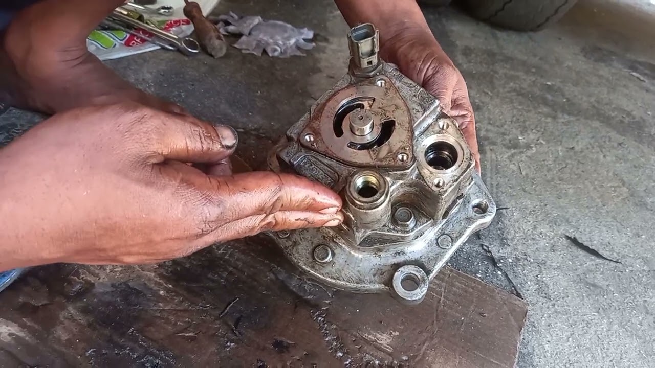 4hl1 enjection pump cleaning hard start