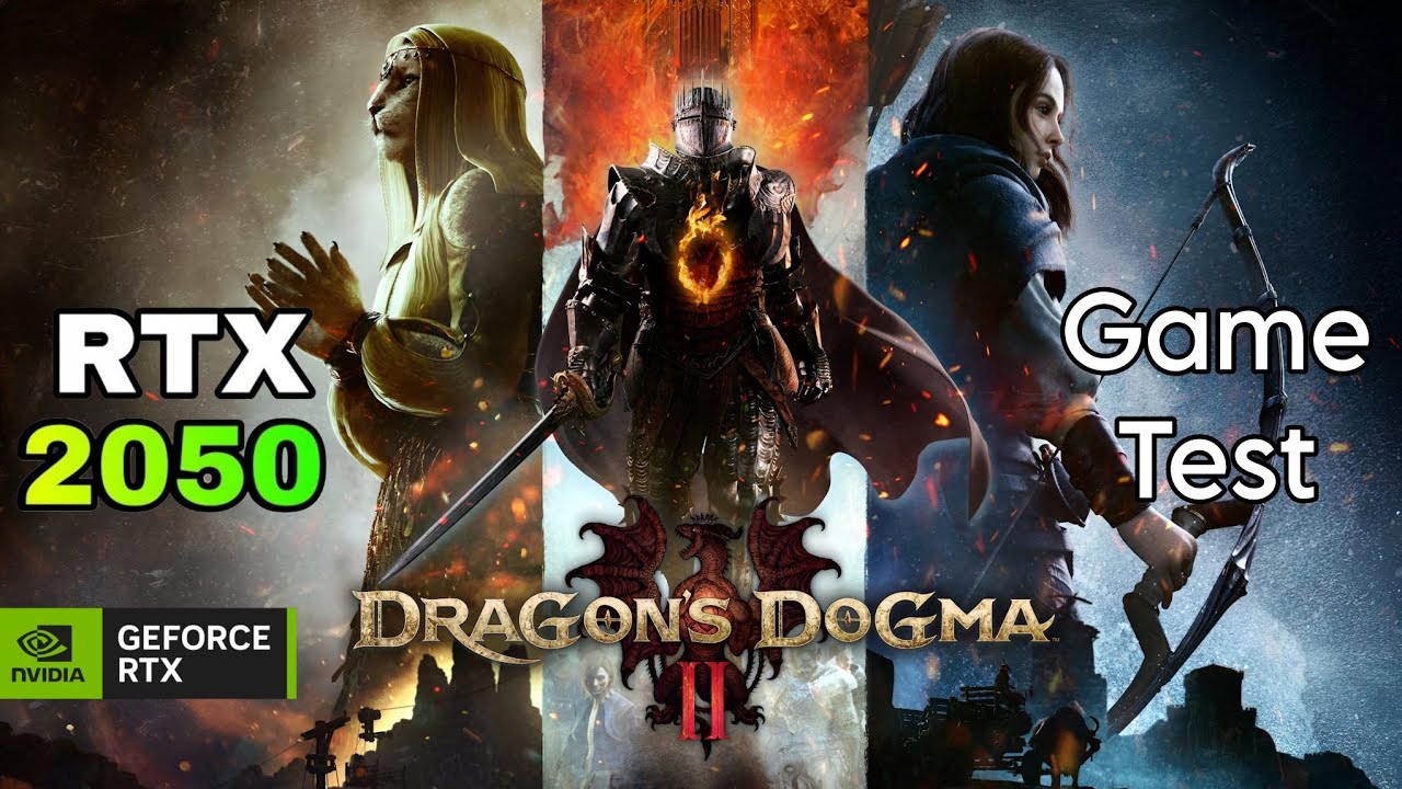 Dragon's Dogma 2 Preformance Test on RTX 2050 Laptop