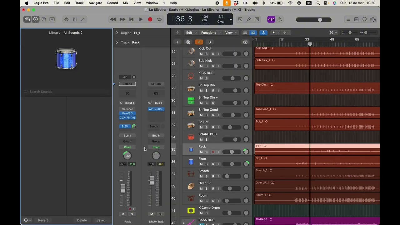 Como usar drum trigger direto pelo Logic (Sem nenhum plugin externo)