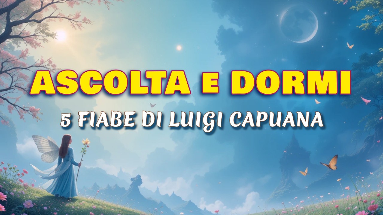 5 FIABE di Luigi Capuana | Storie per Dormire🌛
