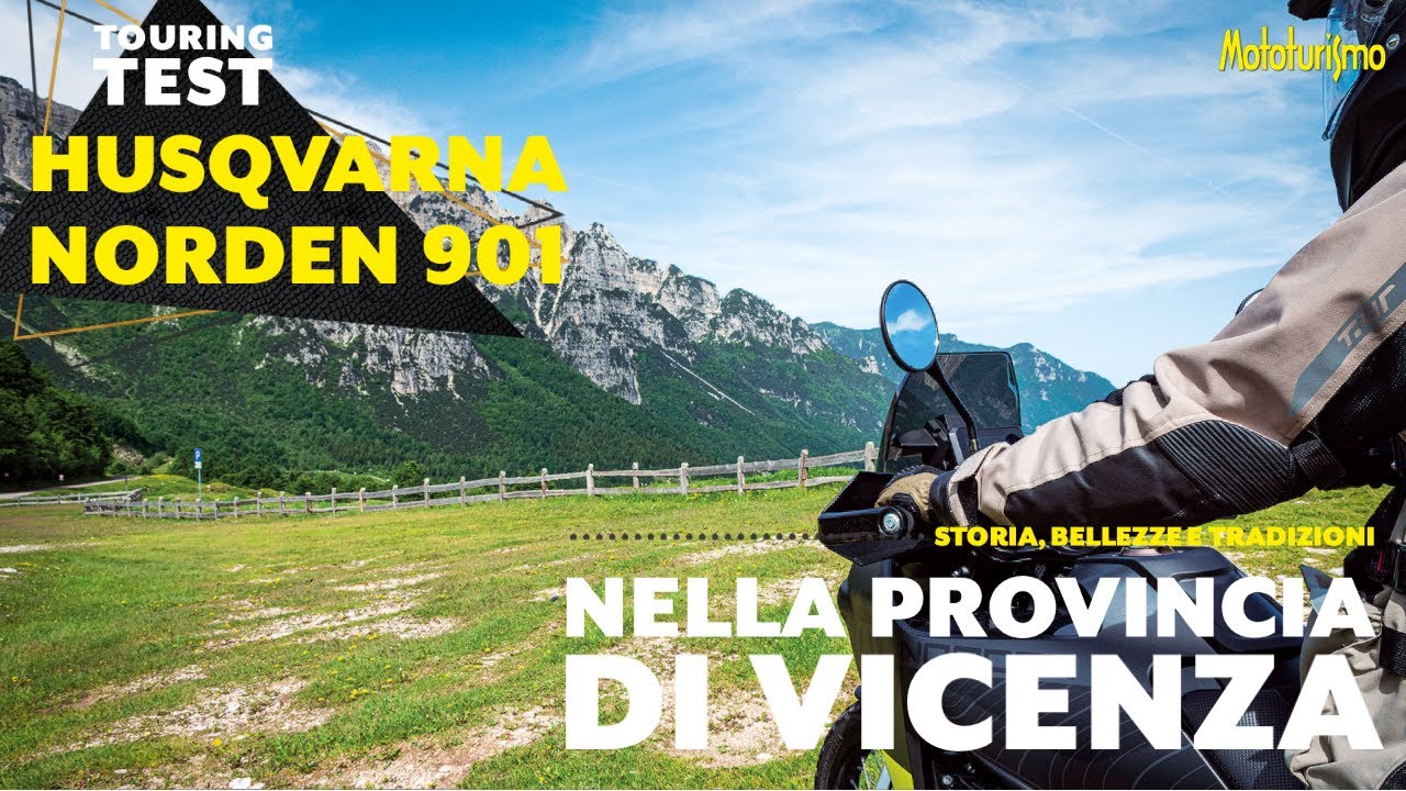 Touring test Husqvarna Norden 901 | Storia, bellezze e tradizioni nella provincia di Vicenza