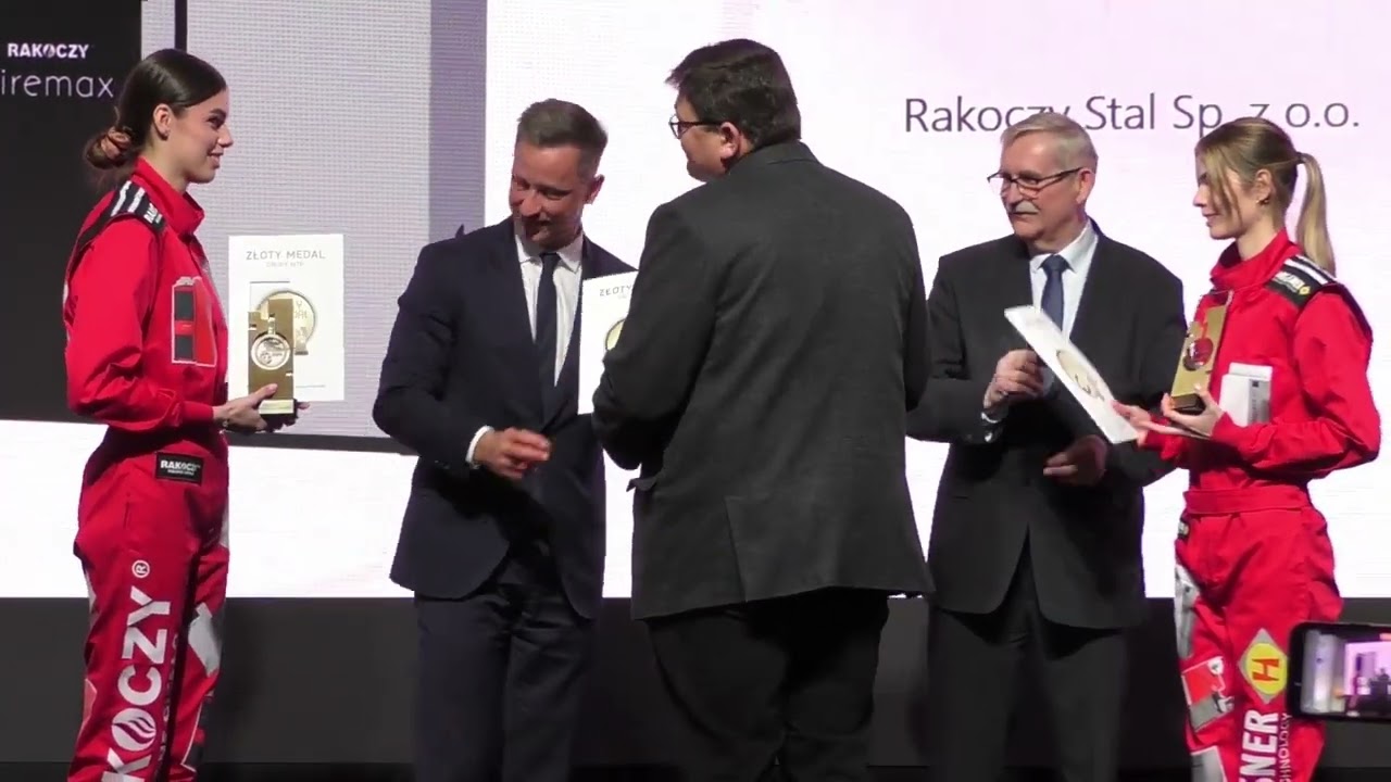 Targi Instalacje 2024 - Złote Medale dla produktów Rakoczy Stal Sp. z o.o.