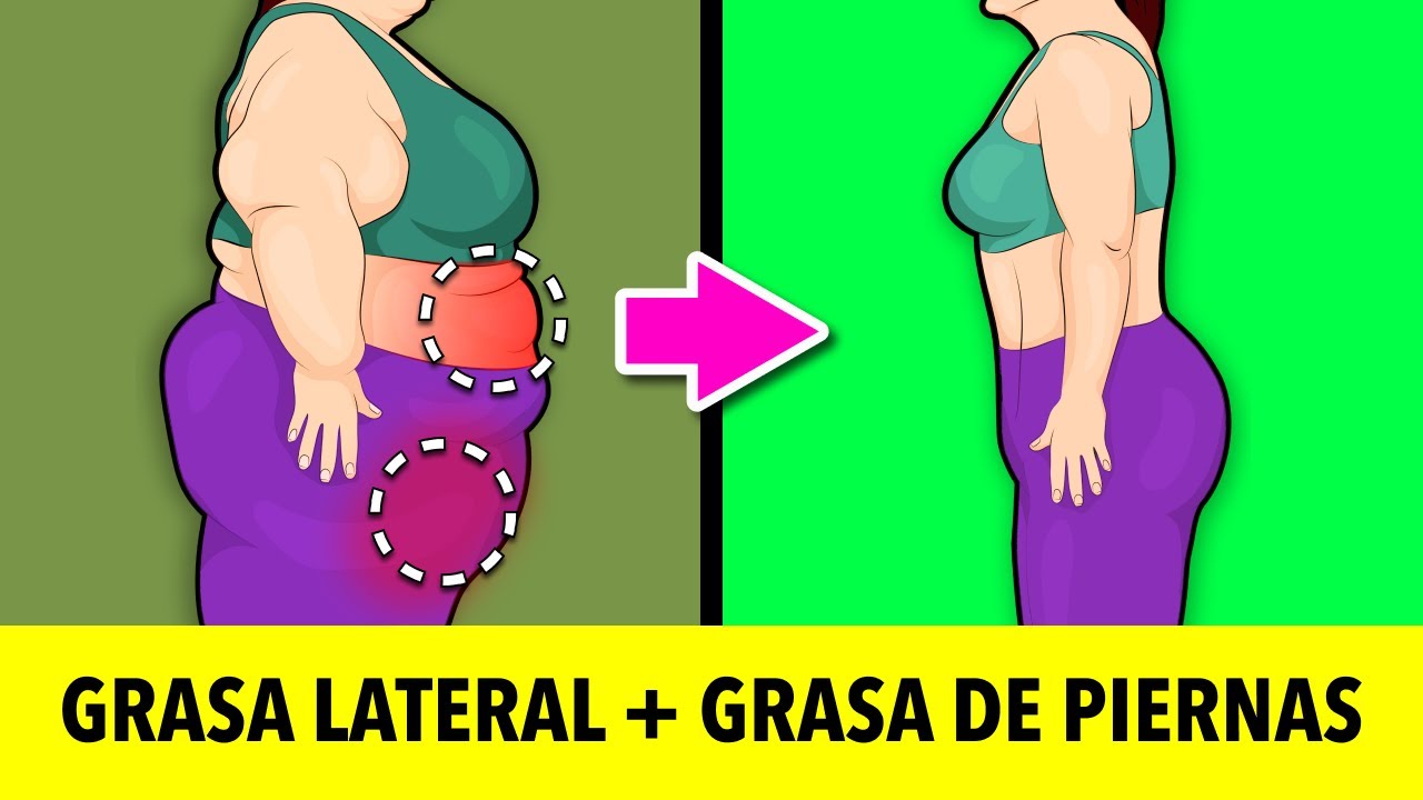 Entrenamiento 2 En 1: Quemar Grasa Lateral + Grasa De Piernas