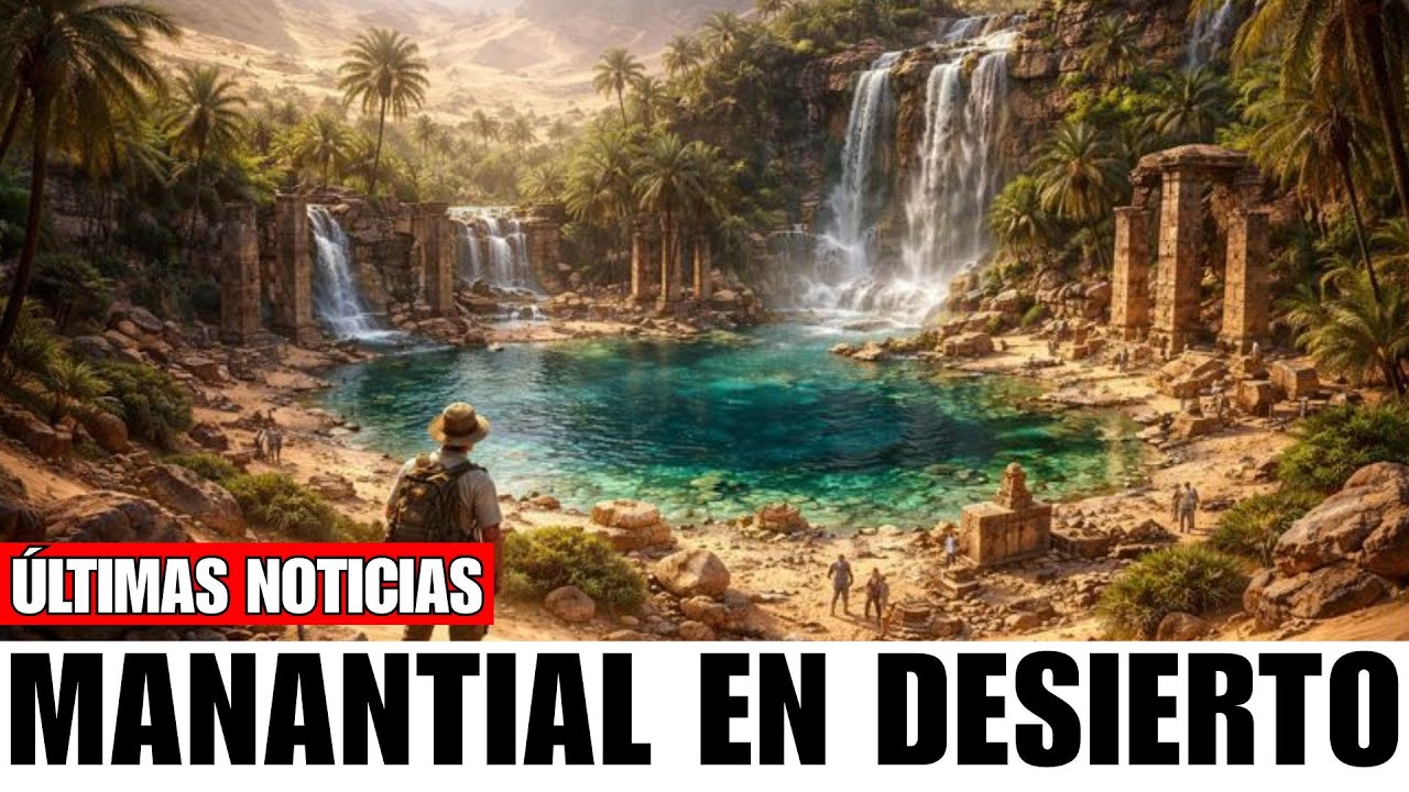😱💧 REAPARECE el MANANTIAL de AGUA MÁS GRANDE del MUNDO en el DESIERTO de PERÚ… ¿MILAGRO o CIENCIA?