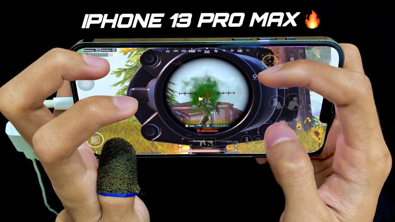 iPhone 13 Pro Max in 2025 HANDCAM 🔥/ 120 FPS Graphics 😍/ iOS 18.4 PUBG Gaming Test!