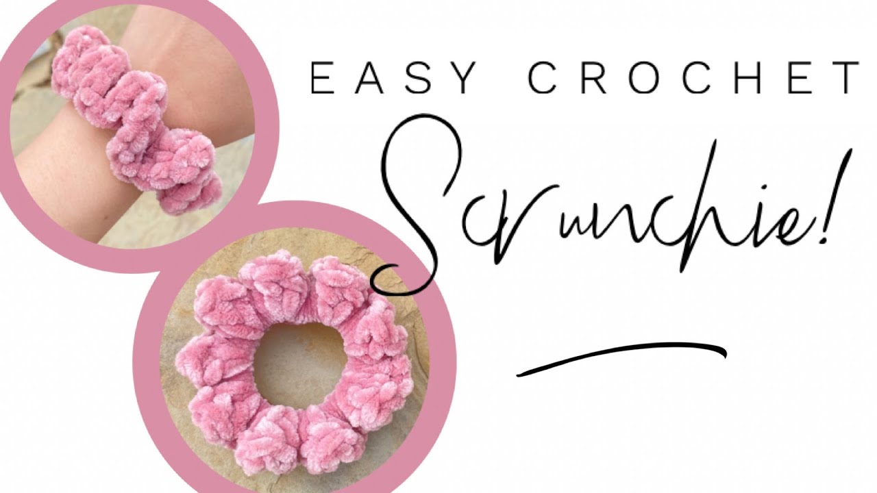SUPER EASY 5 minute SOFT velvet scrunchies tutorial | Craft Fair Bestseller!