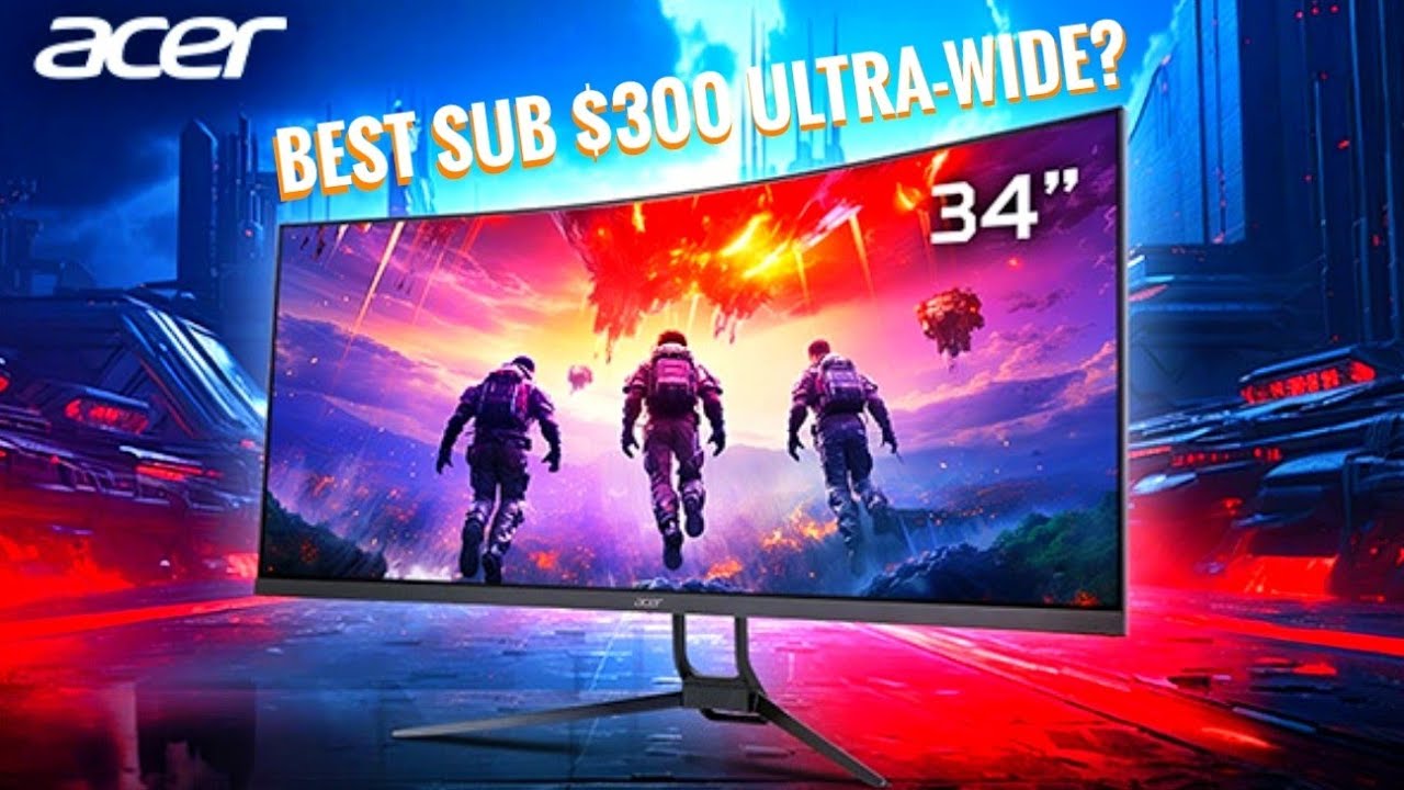Обзор ультраширокого игрового монитора Acer Nitro 34