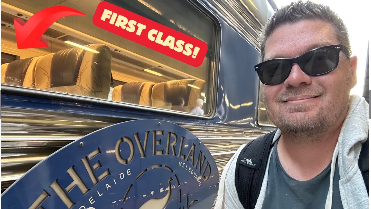 Australia’s Oldest First Class Train - the Overland - Adelaide to Melbourne