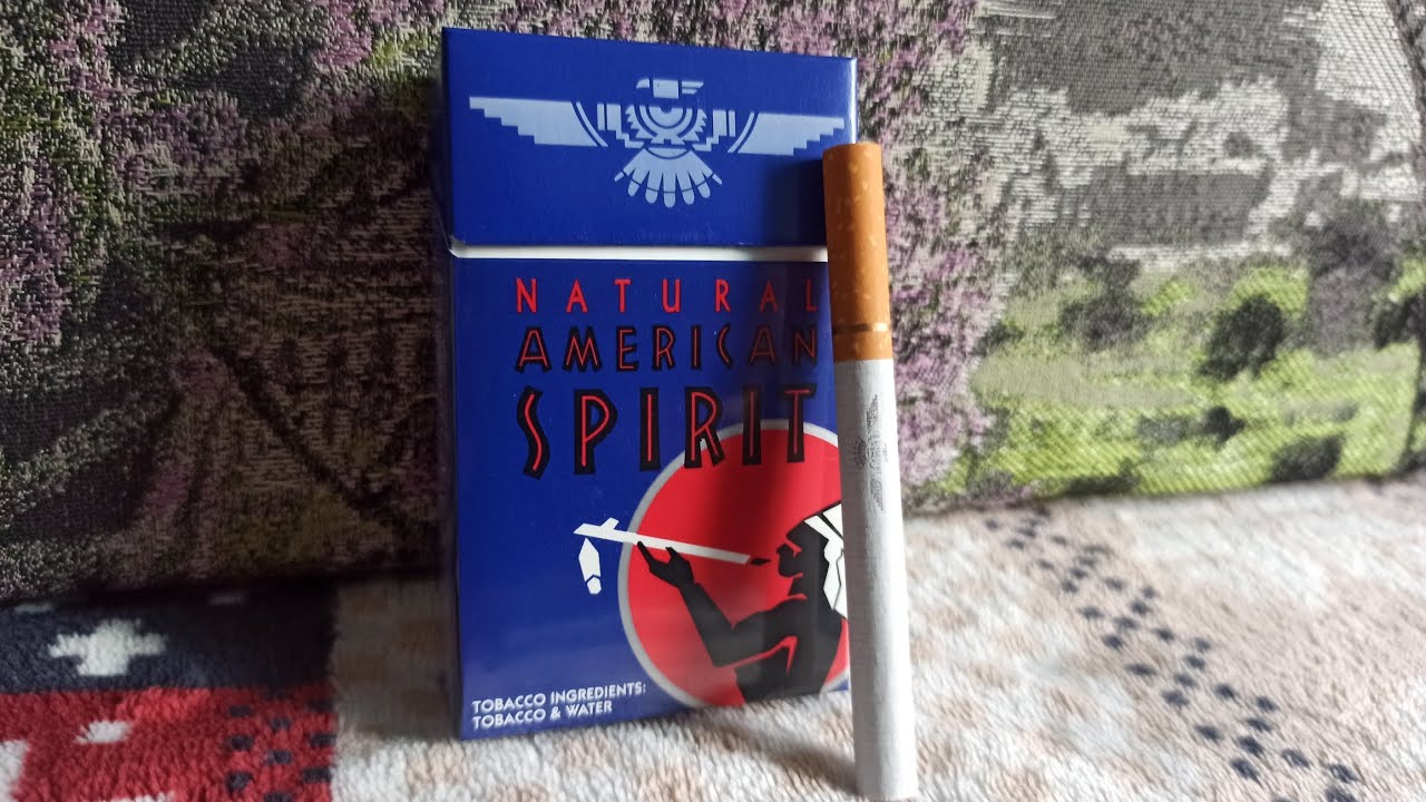 AMERICAN SPIRIT Dark Blue - эталон чистого табака из США 🇺🇸