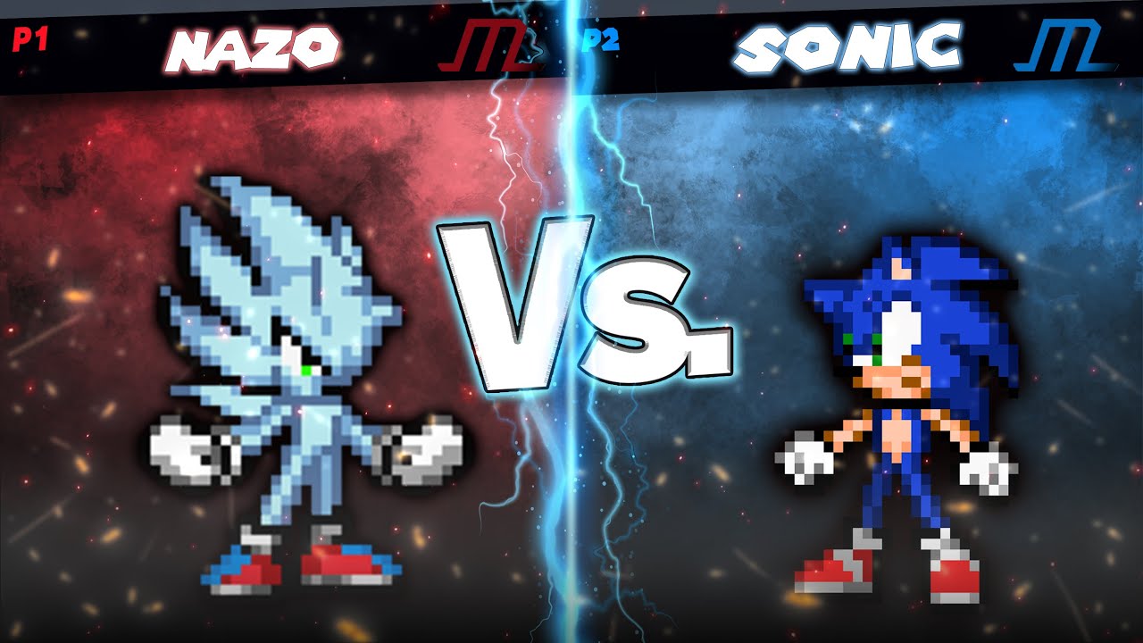 [MUGEN] AI BATTLE - Nazo vs Sonic NJPT