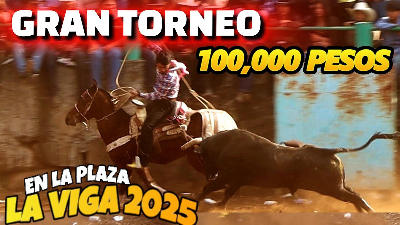 El TORNEO De los 100,000 Pesos del Águila al Mejor Toro En la Viga Michoacan 2025