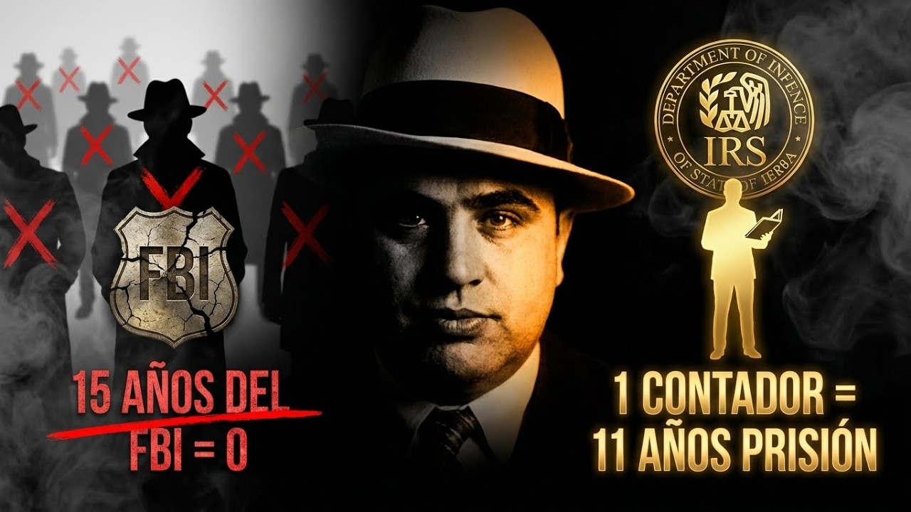 Al Capone Dijo Que El FBI Nunca Lo Tocaría, Hasta Que Un Contador Lo Destruyó Con Matemáticas
