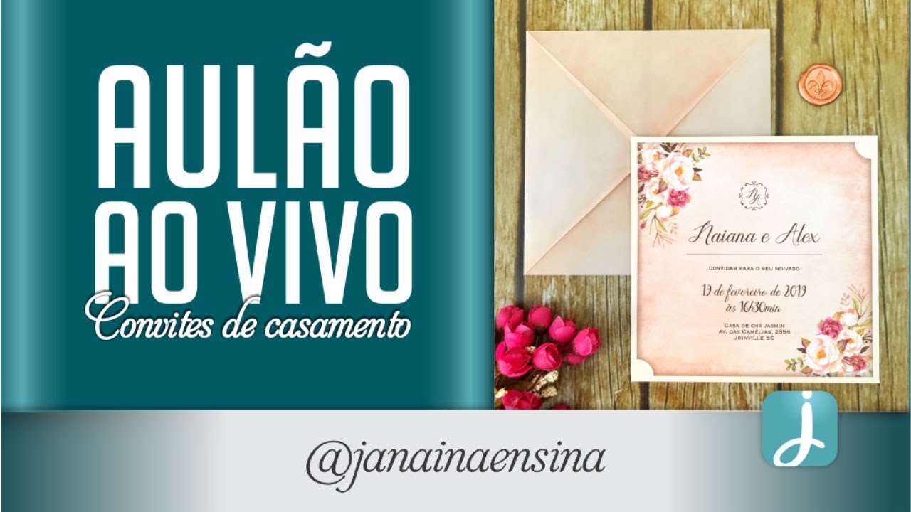 Como Fazer Convite De Casamento Personalizado - DIY | Tutoriais | Faça você mesmo
