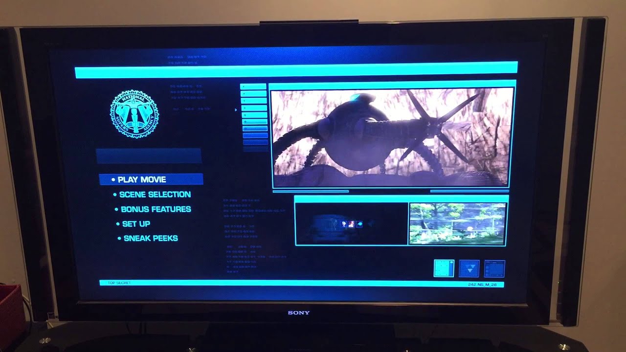 PIXAR 6a. The Incredibles Blu-ray (Disc 1) Menu