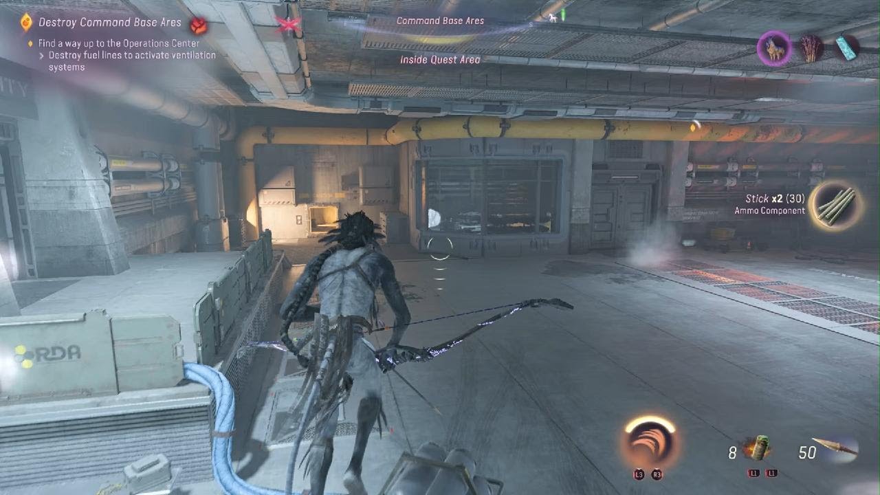 Avatar: From The Ashes, Destroy Command Base Ares