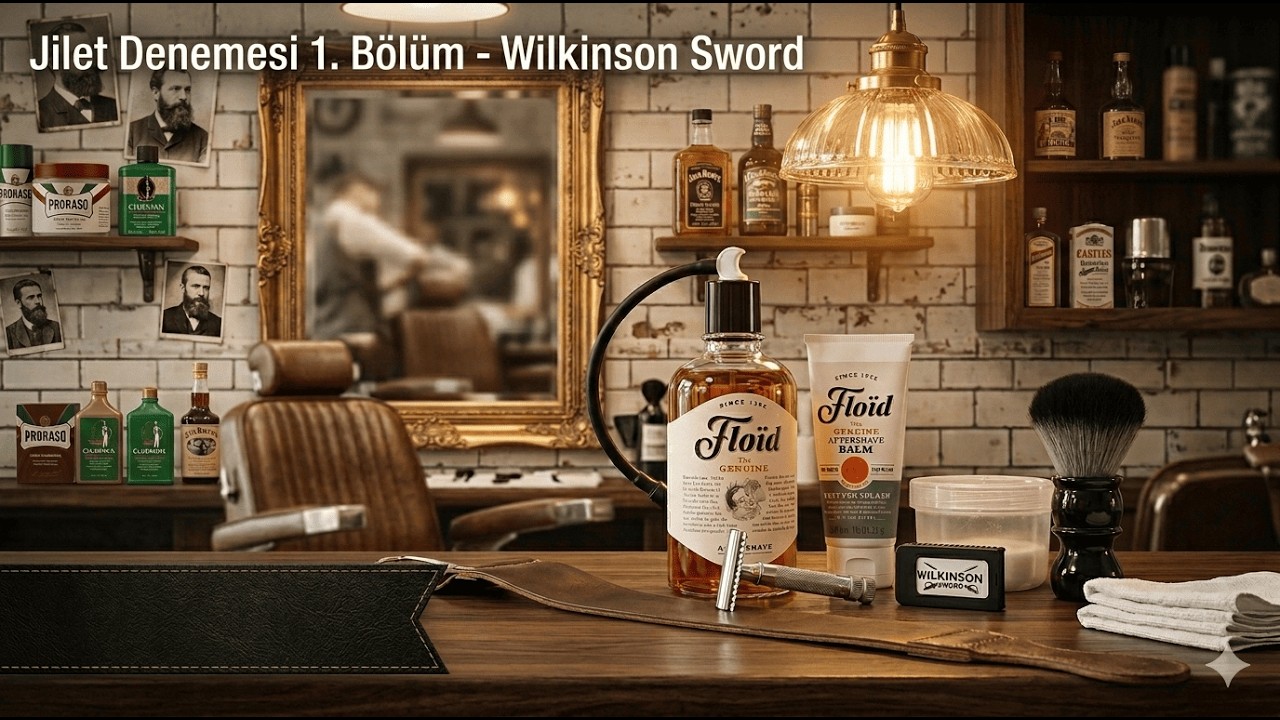 Jilet Denemesi 1. Bölüm -  Wilkinson Sword, 34C, Hanslinger , Yaqi Timberwolf Floid Losyon ve Balsam