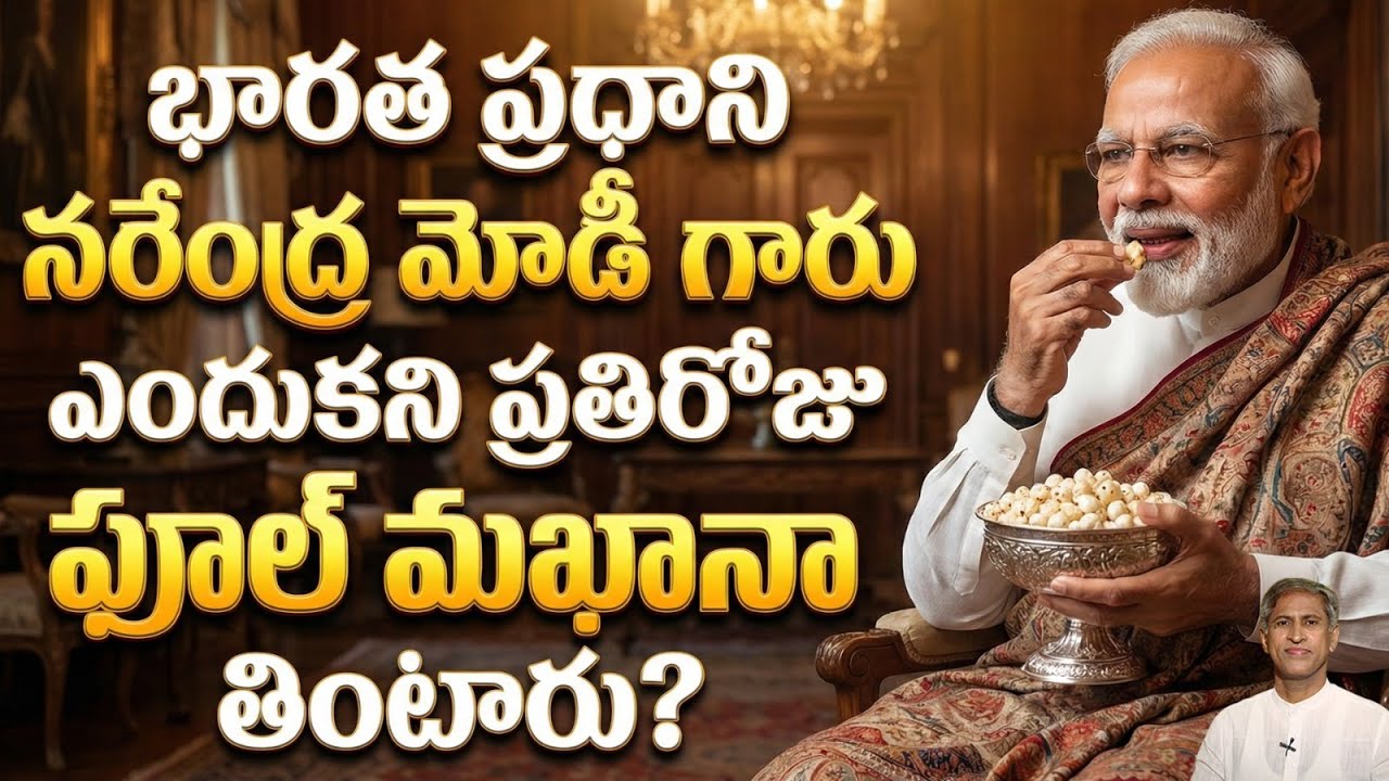 మీ వయసును పెరగకుండా ఆపేసే సూపర్ ఫుడ్ ఇది | Phool Makhana Seeds | Dr. Manthena's Health Tips
