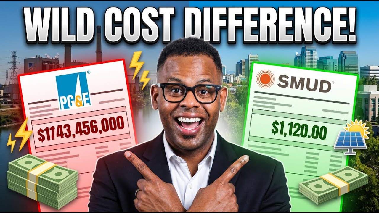 Sacramento’s Utility Problem: PG&E vs SMUD (The Cost Difference Is Wild)