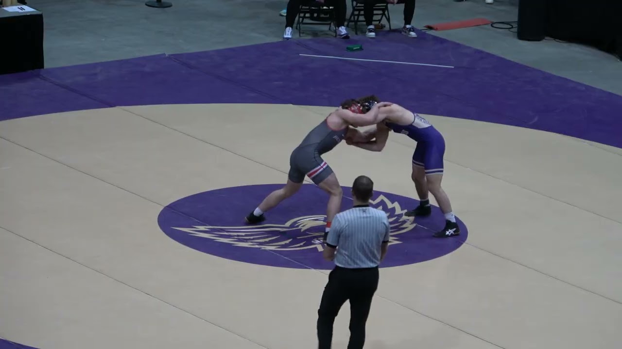 NCAA DIII Region VI 2026(Corbin Falgout's matches) 165lbs Huntingdon College