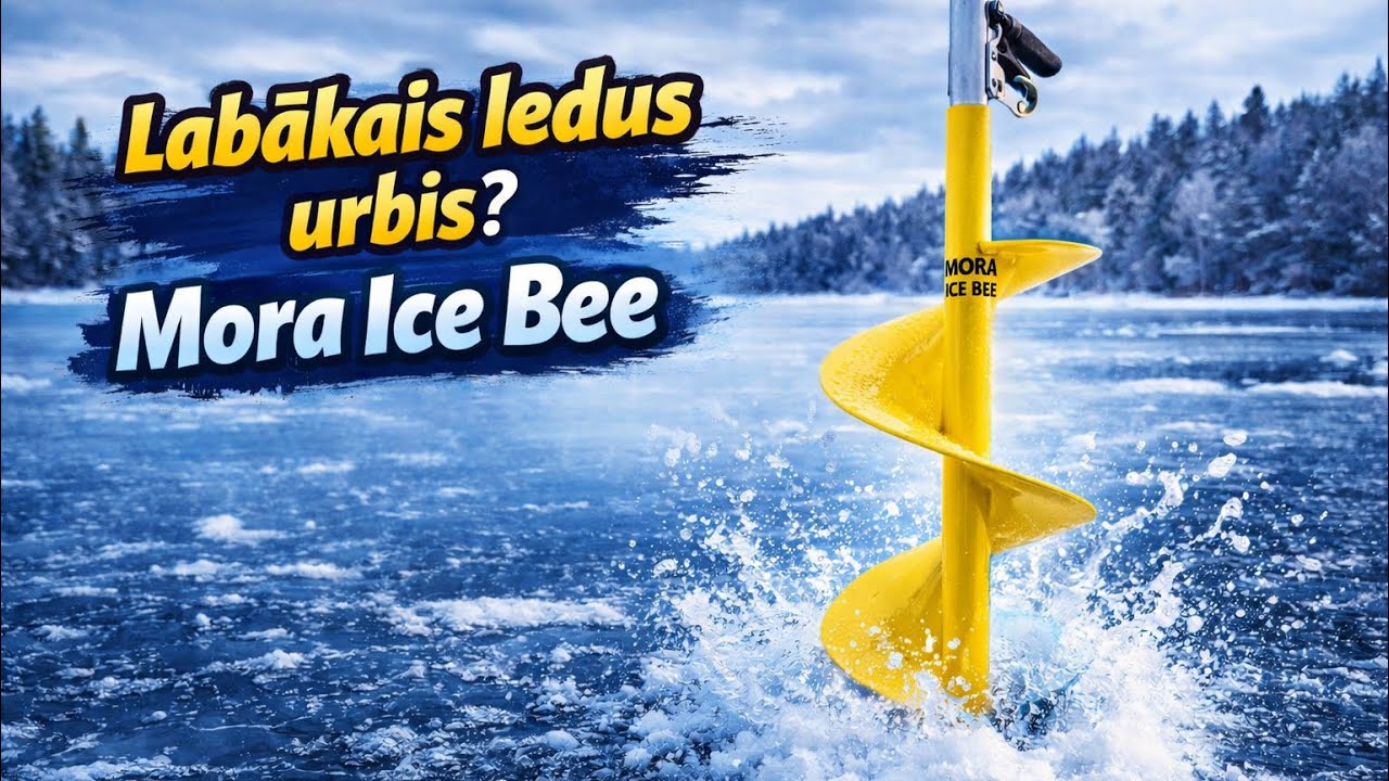 Ledus urbis (šneks) MORA ICE BEE 150mm (Apskats un atsauksme)