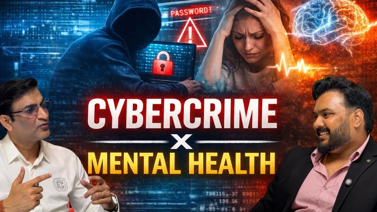 Cyber Security × Mental Health | Cybercrime, Heartbreak & Digital Trauma | Dr Amrit Pattojoshi | P1