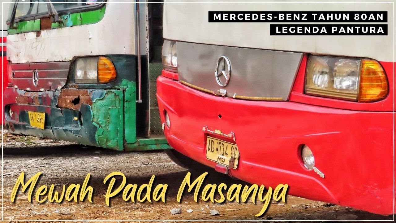 KONDISI BUS MERCY JADUL EX RAYA | Masih Pakai AC Kandang Dara