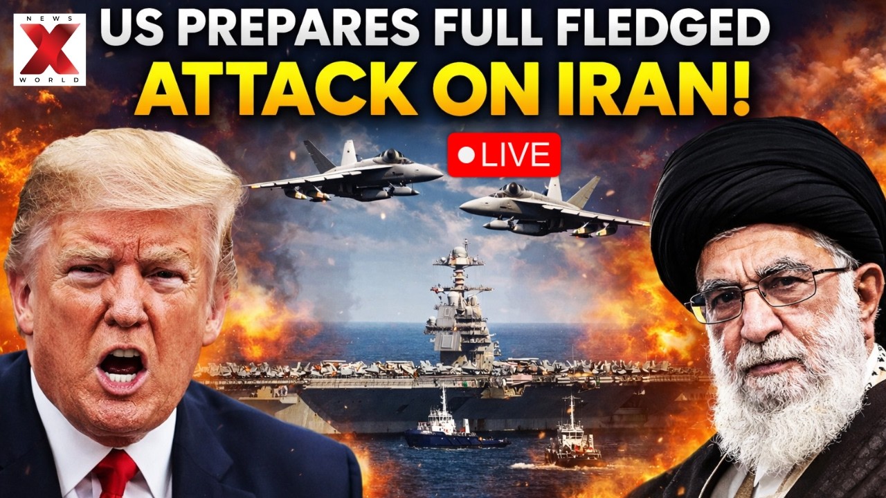 US-Iran War LIVE: America’s Largest Warship USS Gerald R. Ford Reaches Crete, En Route Middle East
