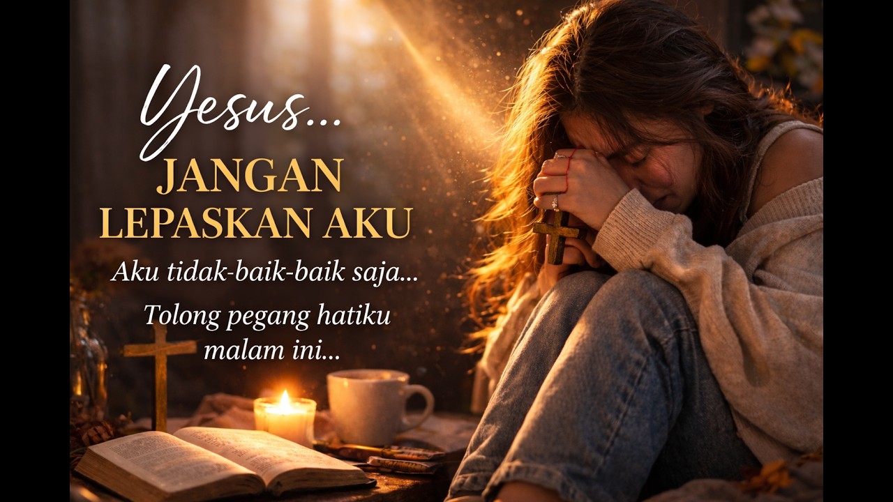 YESUS,JANGAN LEPASKAN AKU | Aku tidak baik-baik saja | Tolong pegang hatiku malam ini