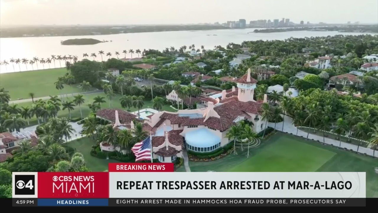 Chinese man arrested after another attempt to breach security at Trump's Mar-a-Lago