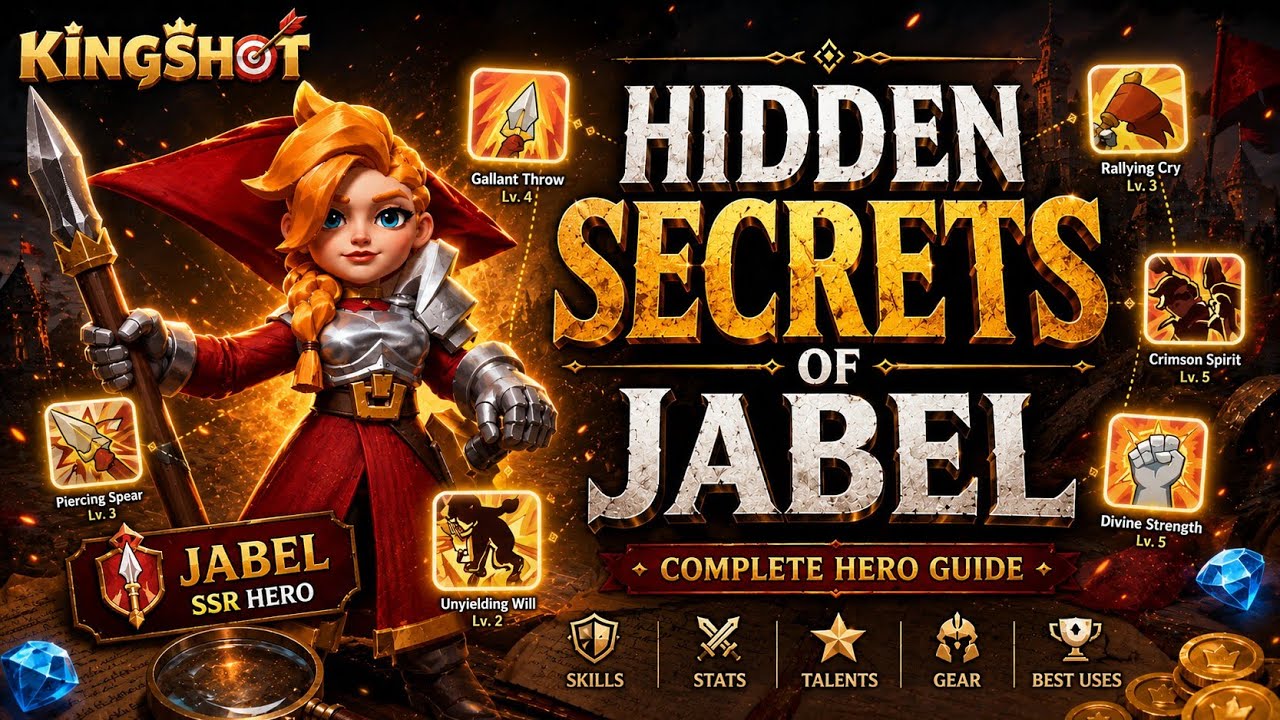 You don't know this about JABEL... Full Hero Guide Kingshot