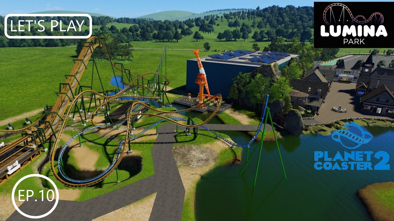 🏗️ Deux nouveaux Coaster et plus… 🤩 Let’s Play FR - Planet Coaster 2 🥳 LUMINA PARK ✨ EP.10