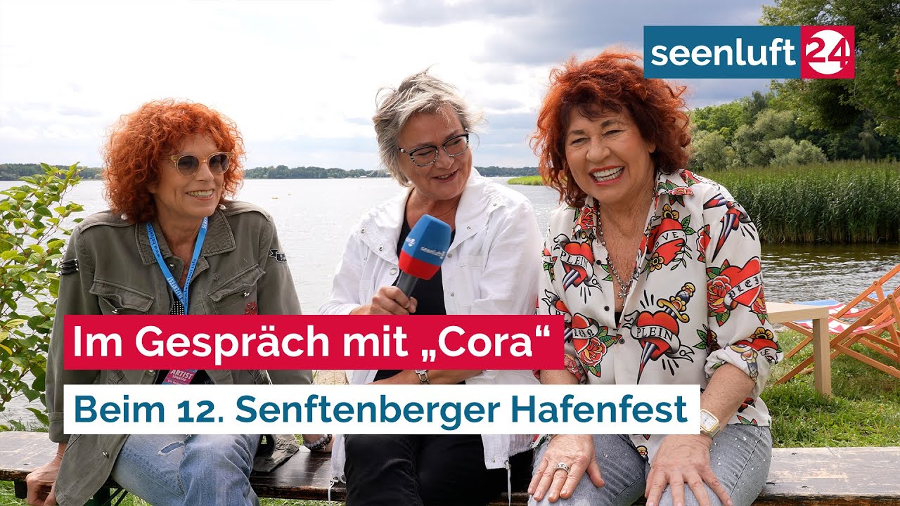 Im Gespräch mit „Cora“ auf dem 12. Senftenberger Hafenfest