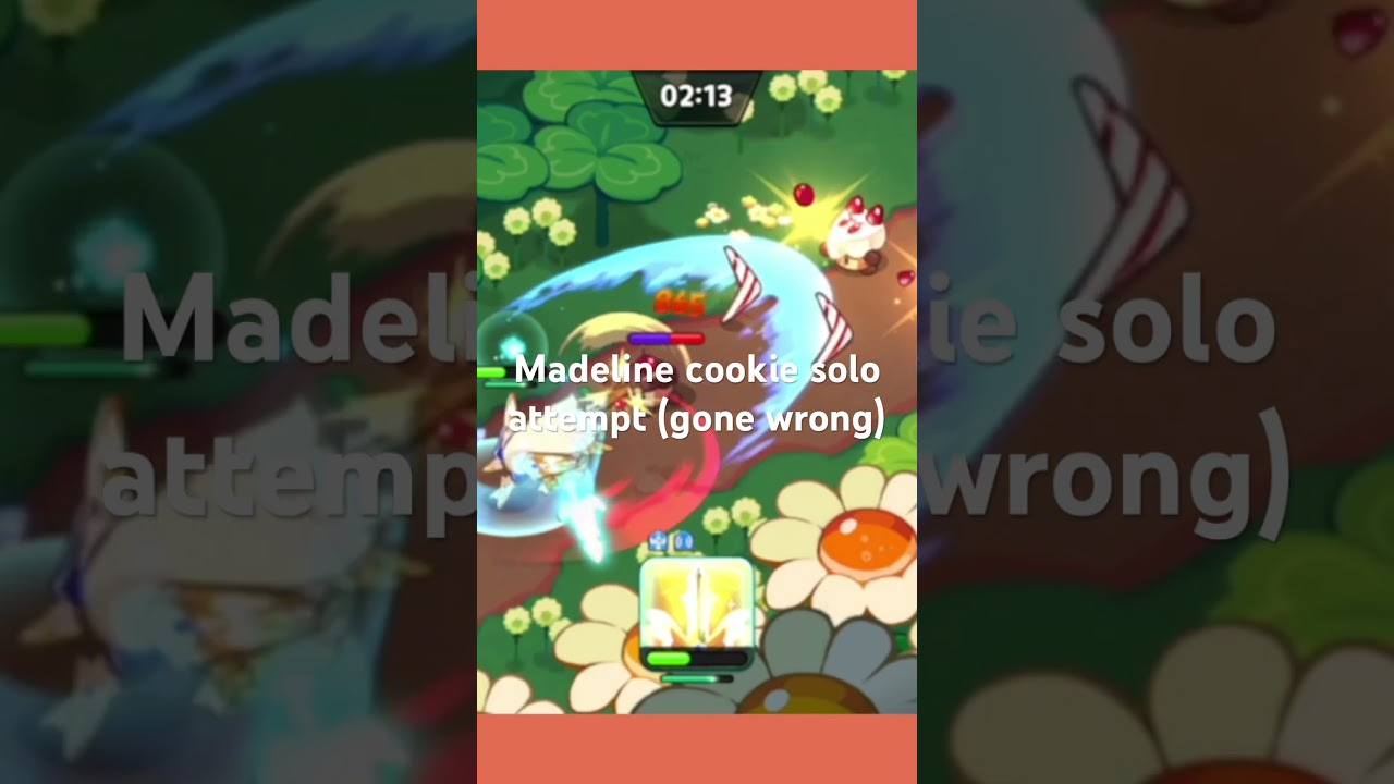 Madeline cookie solo attempt #cookierunkingdom