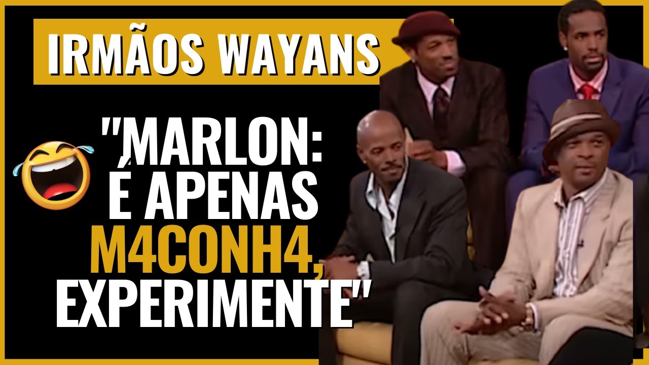 ENTREVISTA LEGENDADA COM OS IRM&Atilde;OS WAYANS *KEENEN, DAMON, MARLON E SHAWN*