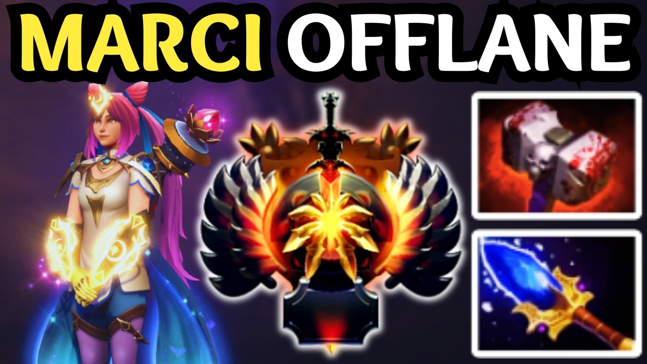 🔥 26 KILLS 😱 MARCI OFFLANE HAS NO CHILL | DOTA 2 🔥