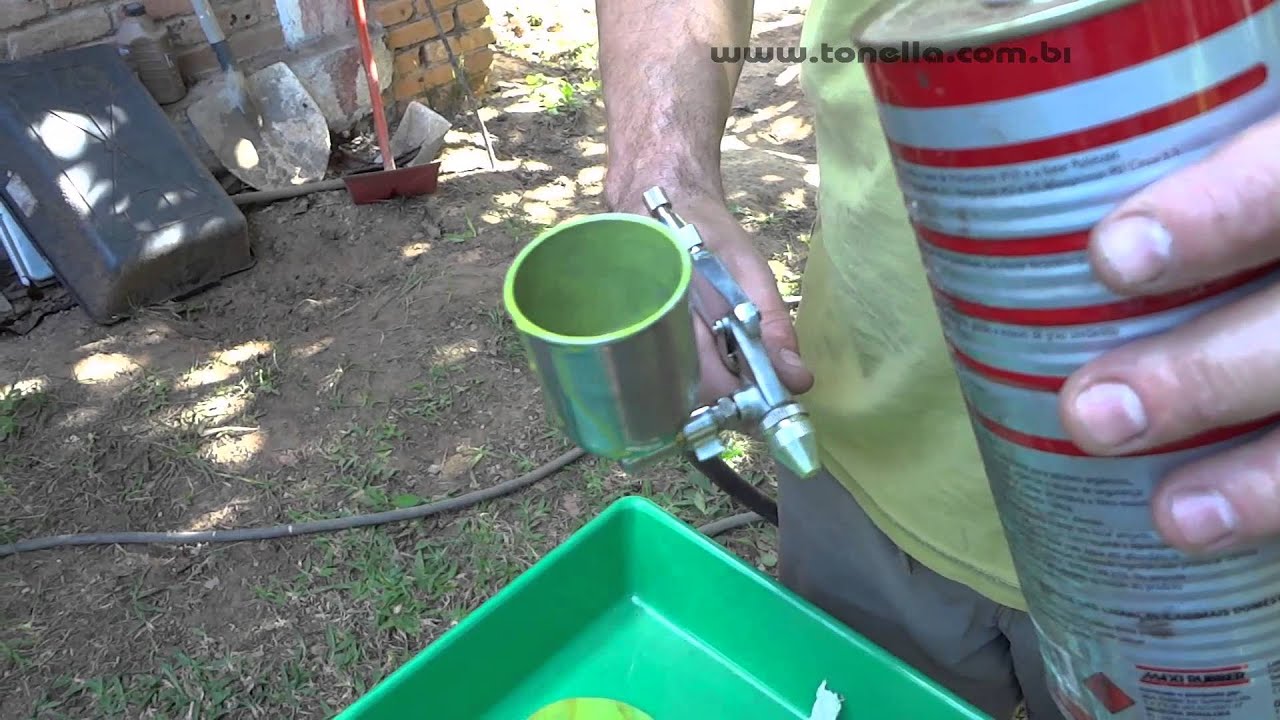 Tonella - pintura em motor de aluminio 3/6