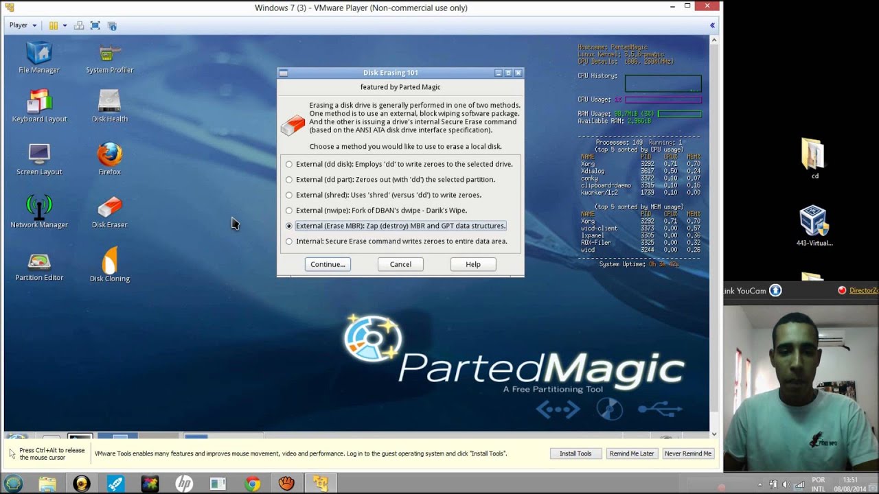 Convertendo gpt para mbr .