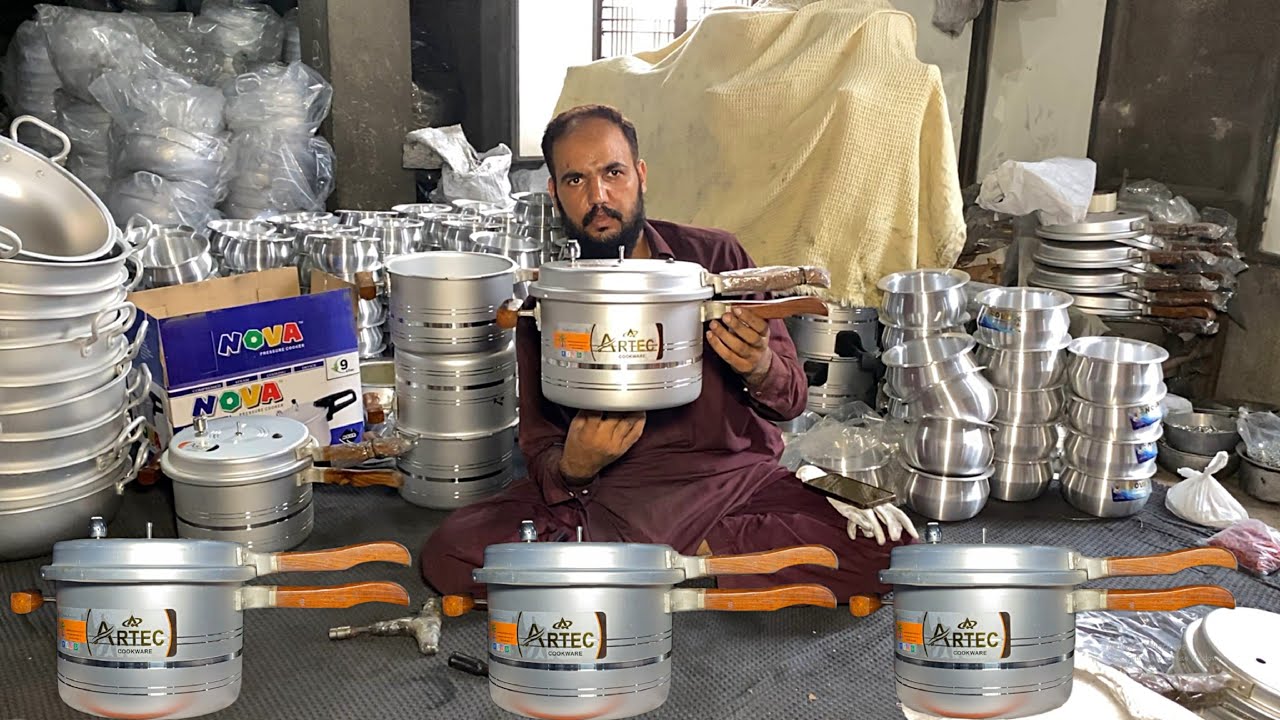 How Millions of Aluminum Cans Recycling & Manufacturing of High Quality Pressure Cooker