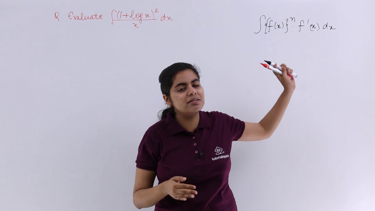 Class 12th – Integral of (1+ Log x)^2/x dx | Integrals | Tutorials Point