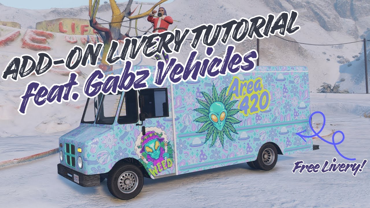 [FiveM] Add On Livery Tutorial Feat Gabz Vehicles