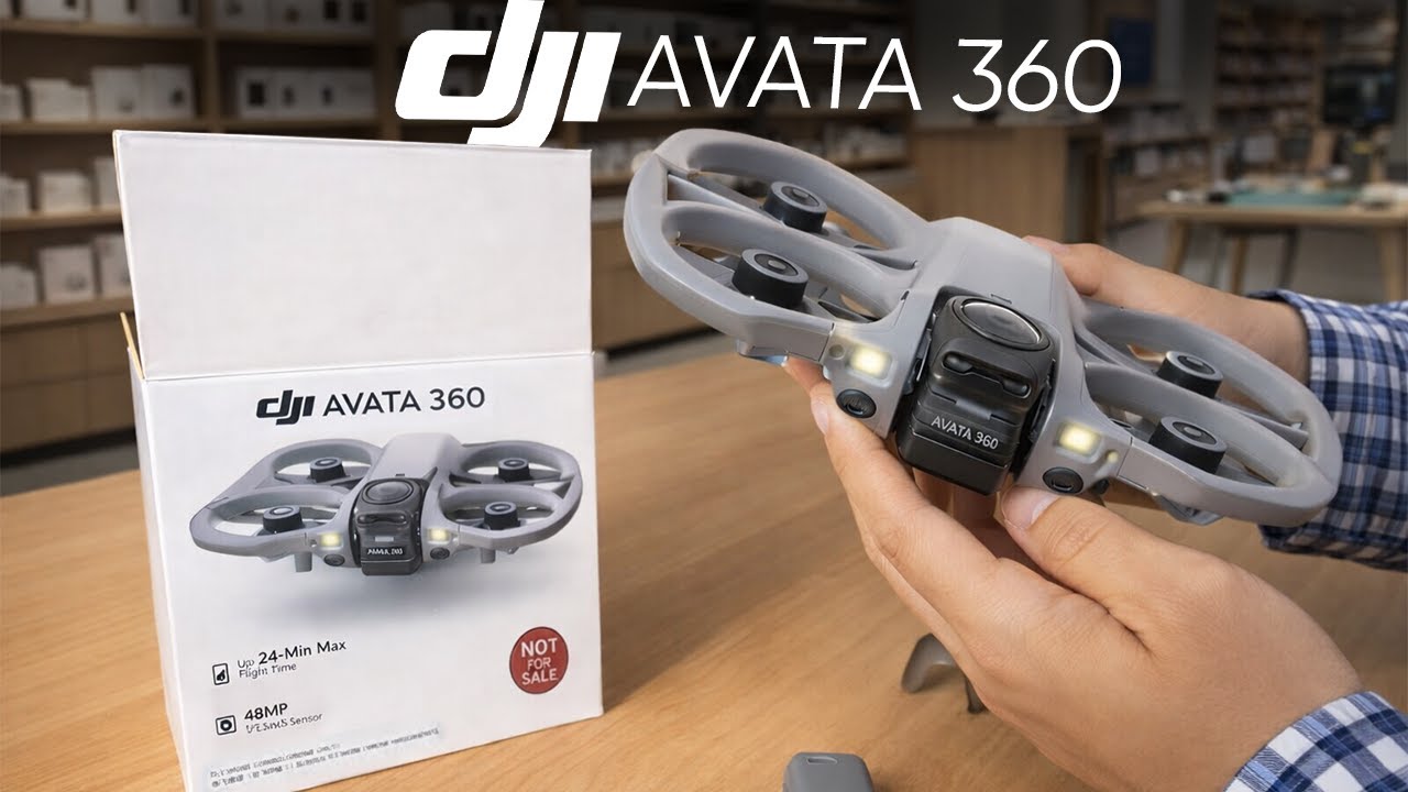 DJI Avata 360 уже здесь – потрясающие возможности, которые вы обязательно должны увидеть!