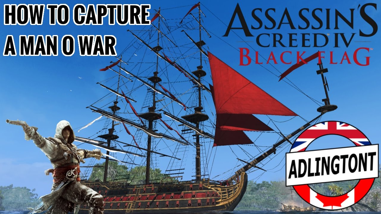 How to Capture a Man O War - Assassin's Creed: Black Flag