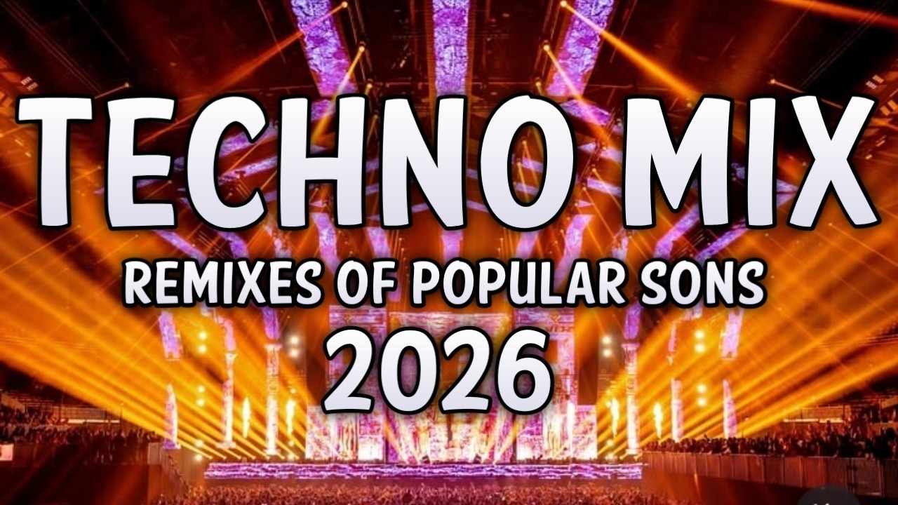 TECHNO MIX 2026 💣 Remixes Of Popular Songs 💣 Only Techno Bangers #22