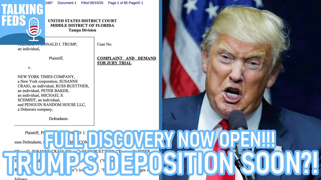 Trump ACCIDENTALLY Opens FULL DISCOVERY into HIS DARK PAST