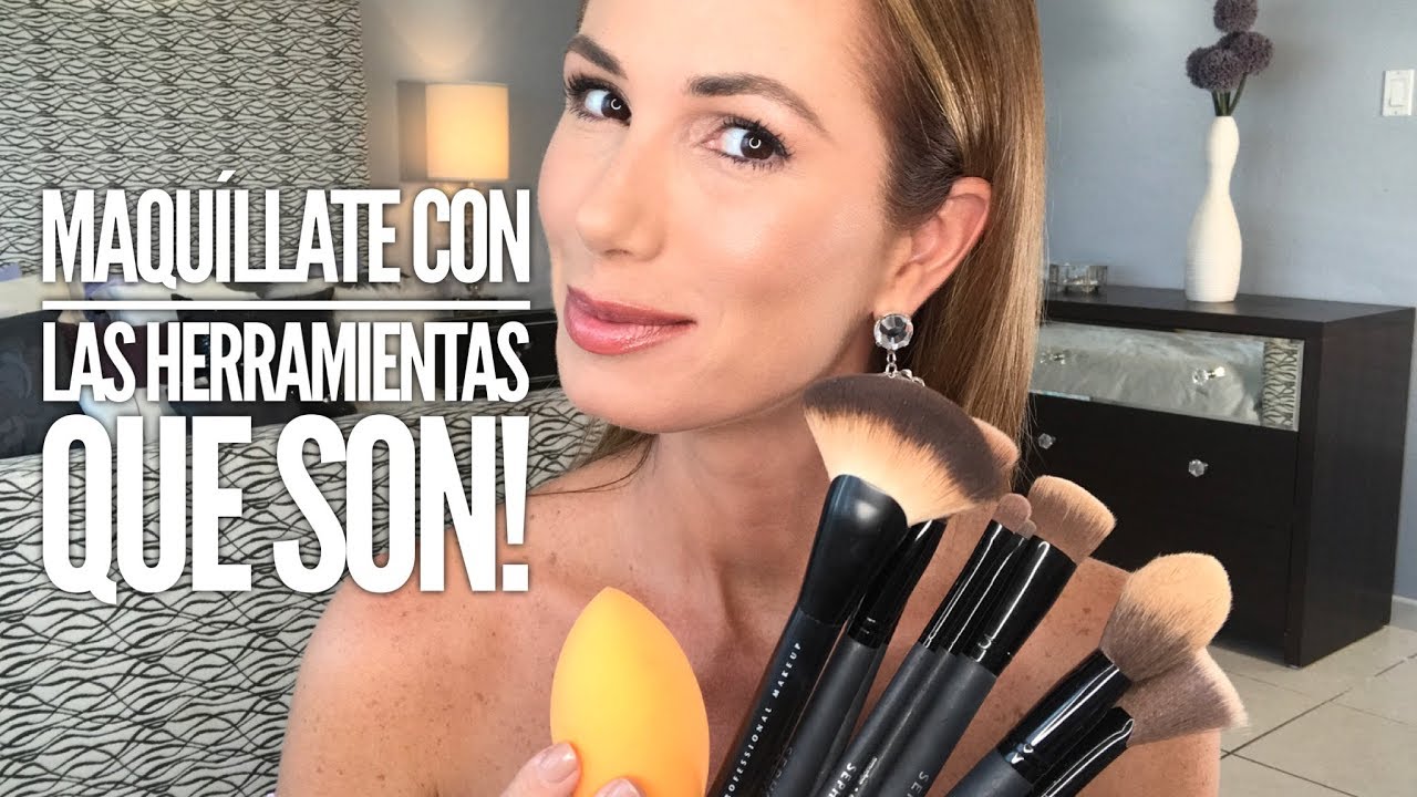 Herramientas para un maquillaje 