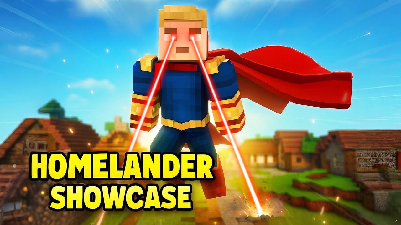 Minecraft Homelander Showcase – The Most Diabolical Hero Ever 💥