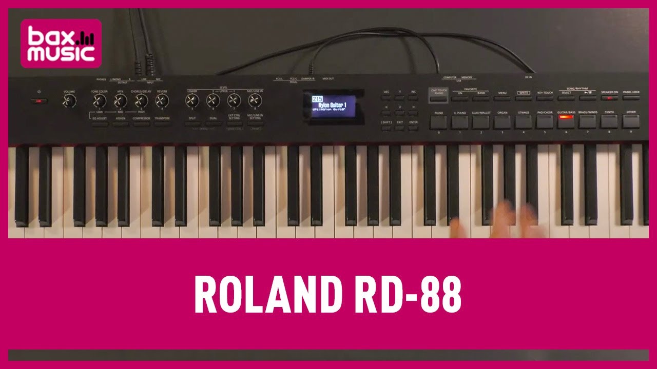 Roland RD-88 Stage Piano Review | Bax Music
