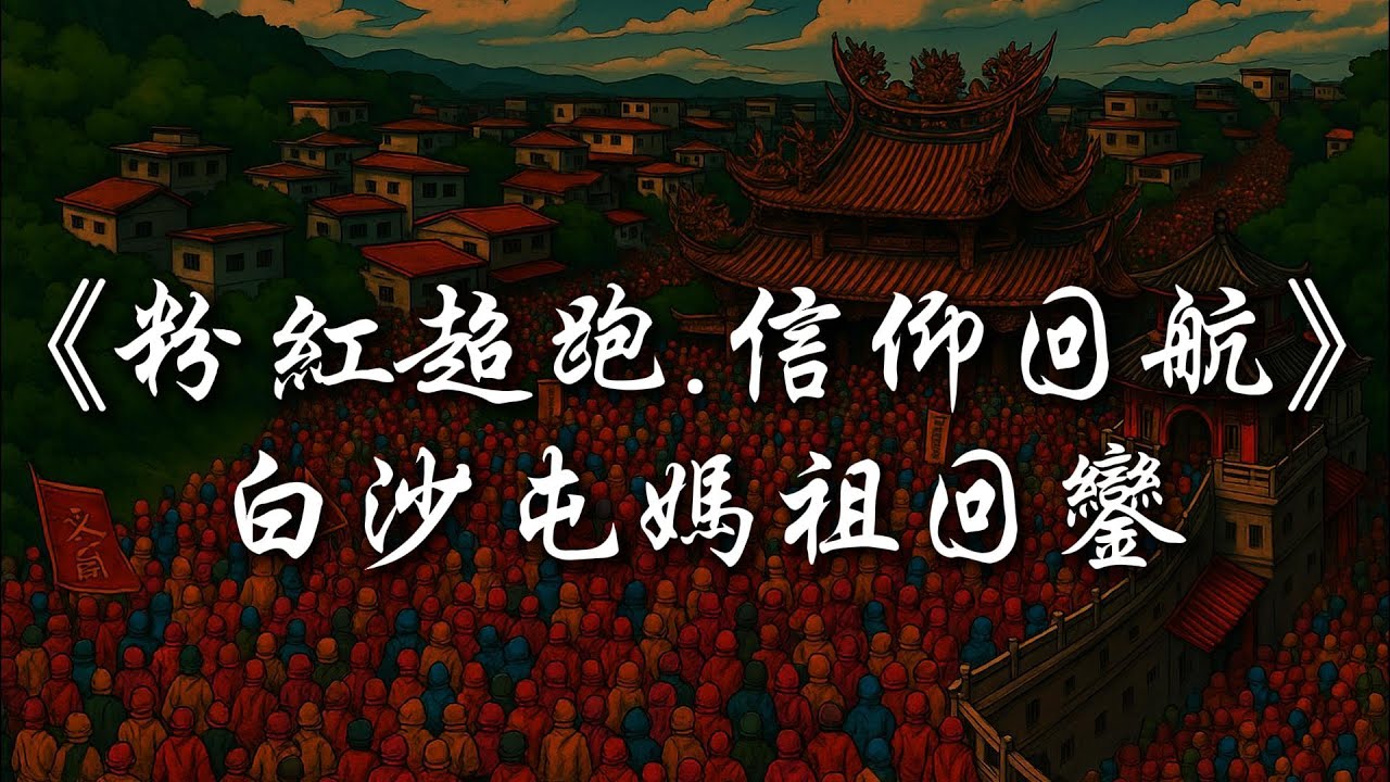 《粉紅超跑.信仰回航》-白沙屯媽祖回鑾  #粉紅超跑 #回鑾 #白沙屯媽祖 #進香 #回家之路 #信仰之光
