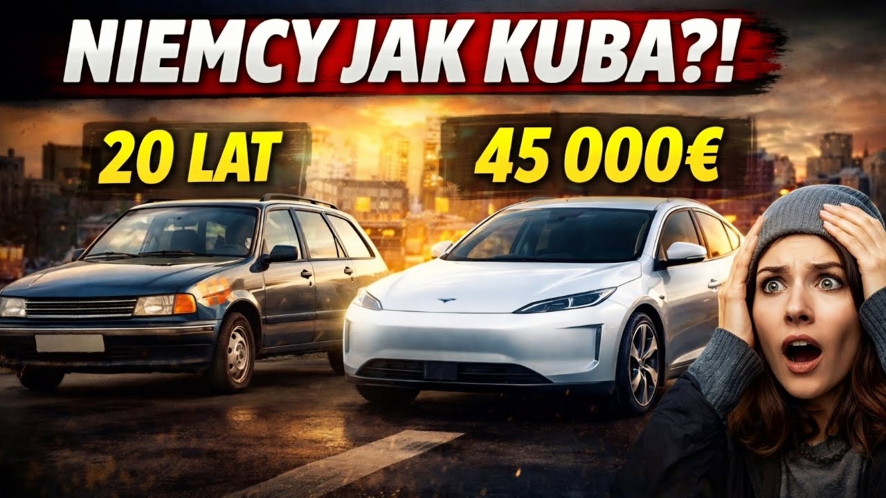 Niemcy 2035: STARE auta RATUJĄ klasę średnią! 😎#Niemcy2035 #PrzyszłośćMotoryzacji #Elektromobilność