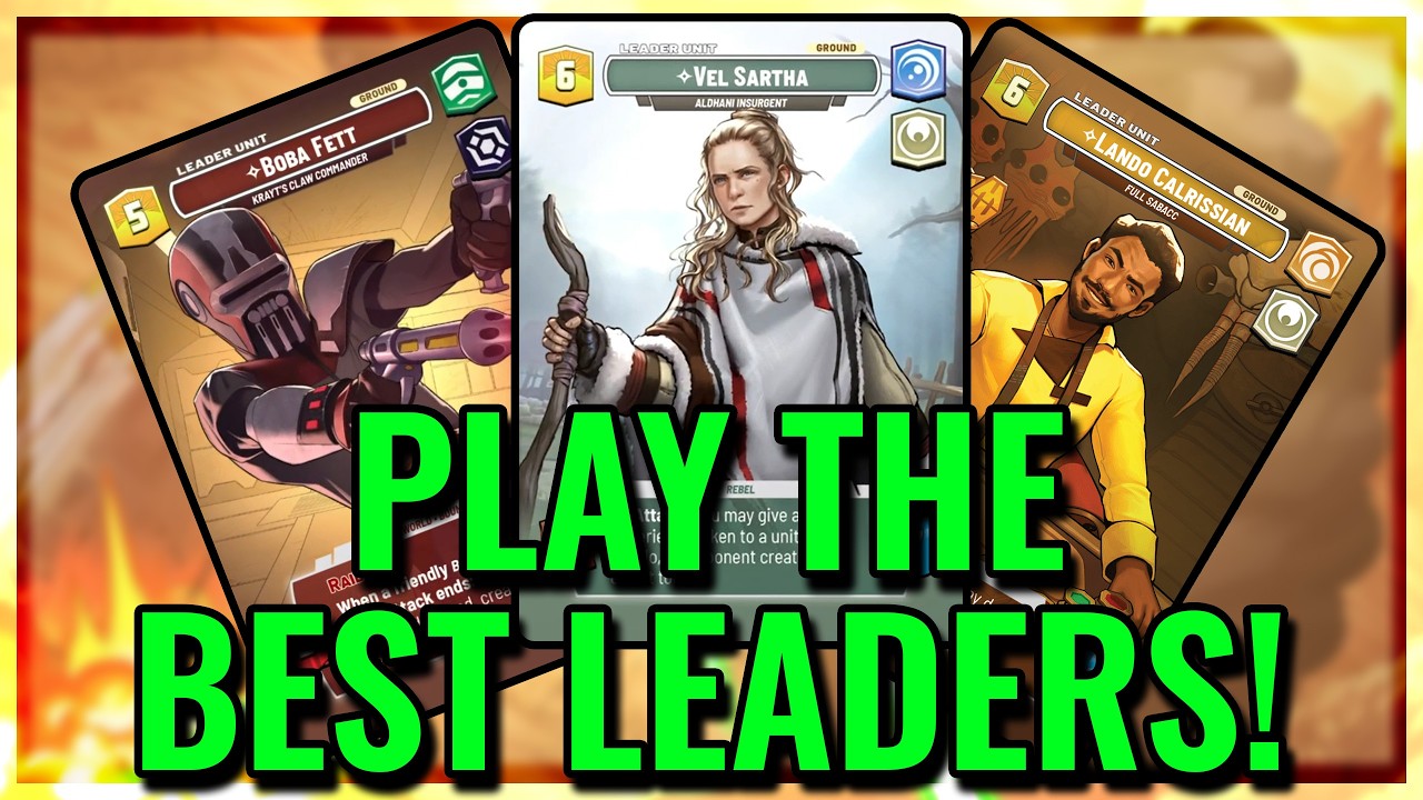 BEST Leaders for Prerelease! Vel OP? | Star Wars Unlimited LAW Sealed Guide!